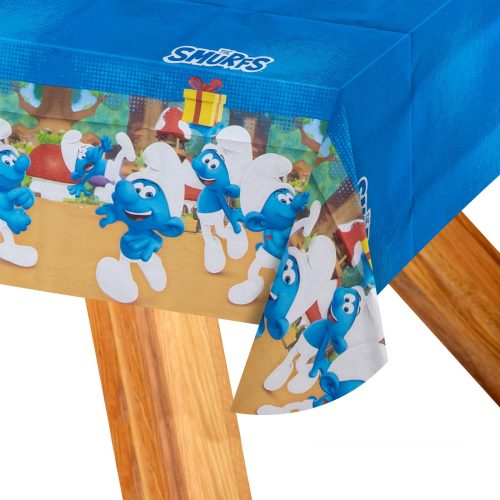 Τραπεζομάντηλο Στρουμφάκια 1,80m