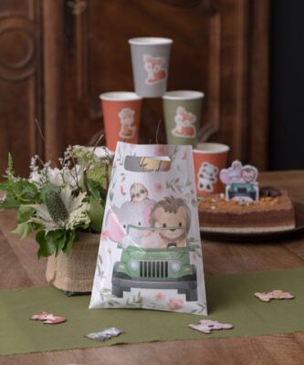 Τσαντάκια για δωράκια Σαφάρι 10 τεμ