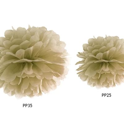 Χρυσό χάρτινο Pom Pom