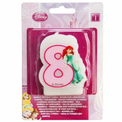 Κεράκι Πριγκίπισσα Άριελ αριθμός 8
