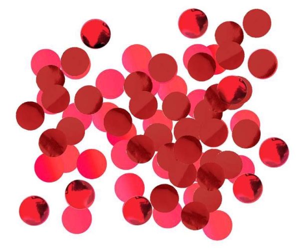 Κόκκινο μεταλλικό Κομφετί 15gr