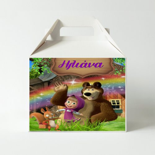 Lunchbox Μάσα και Αρκούδος (3 τεμ)