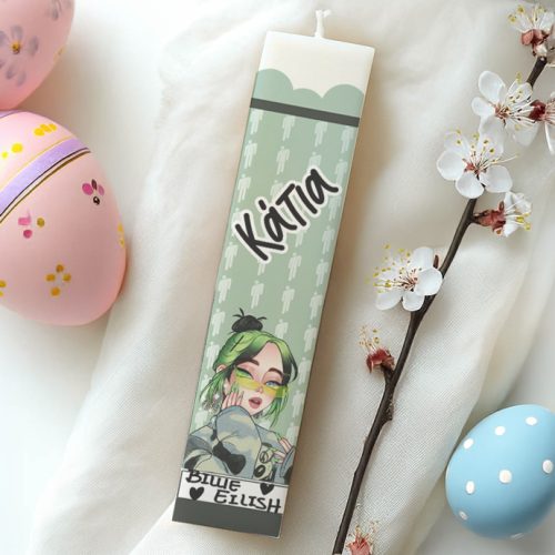 Λαμπάδα Billie Eilish Τυπωμένη