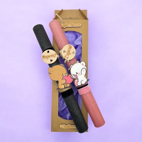 Λαμπάδες για Ζευγάρι αρωματικές Bubu & Dudu (2 τεμ)