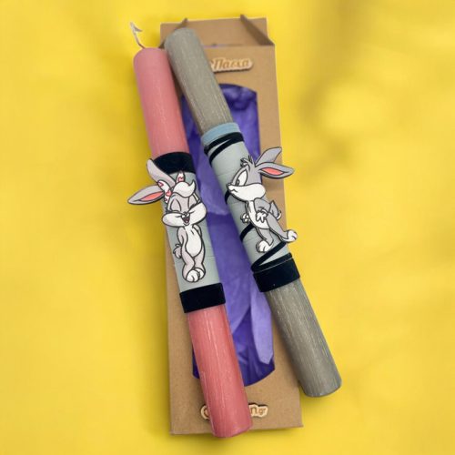 Λαμπάδες για Ζευγάρι αρωματικές Lola & Bugs Bunny (2 τεμ)