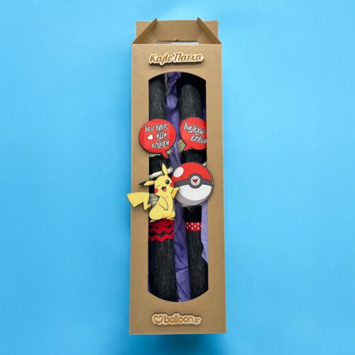 Λαμπάδες για Ζευγάρι αρωματικές Πίκατσου (2 τεμ)