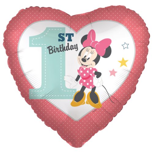 Μπαλόνι 1st birthday Minnie 17
