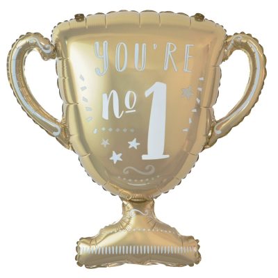 Μπαλόνι χρυσό Κύπελλο You're No 1