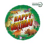 18 Μπαλόνι Δεινόσαυροι 'Happy Birthday'