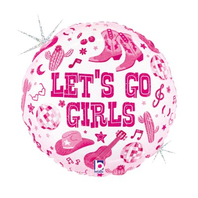 Μπαλόνι Disco Cowgirl 'Happy Birthday' 18