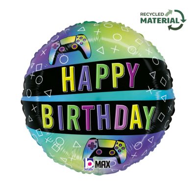 Μπαλόνι Gaming Happy Birhtday 18