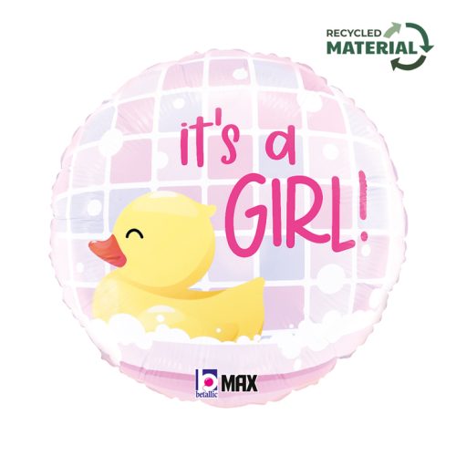 18 Μπαλόνι γέννησης Παπάκι It's a Girl