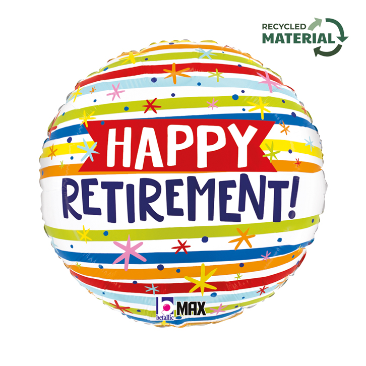 Μπαλόνι Συνταξιοδότησης 'Happy Retirement' 18 Μπαλόνι Συνταξιοδότησης 'Happy Retirement' 18