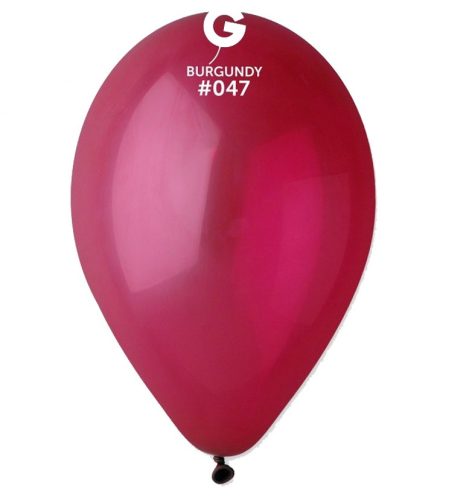 Μπορντό Λάτεξ Μπαλόνια 10 τεμ