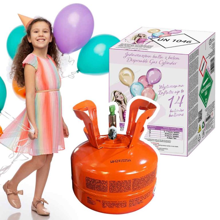 Φιάλη ήλιον για 14 μπαλόνια