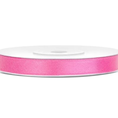 Ροζ ανοιχτό Σατέν Κορδέλα 25μ