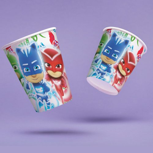 Χάρτινα Ποτήρια Pj Masks 8 τεμ