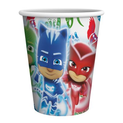 Χάρτινα Ποτήρια Pj Masks 8 τεμ