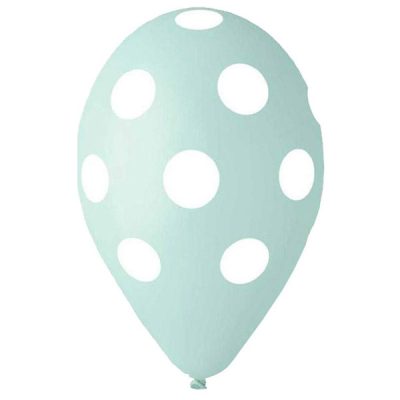 12 Μπαλόνι τυπωμένο βεραμάν πουά