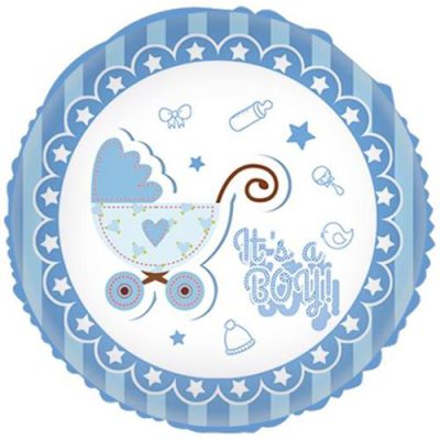 18 Μπαλόνι 'It's a boy' Καροτσάκι