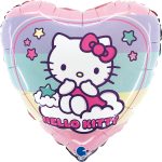 18 Μπαλόνι Καρδιά Hello Kitty