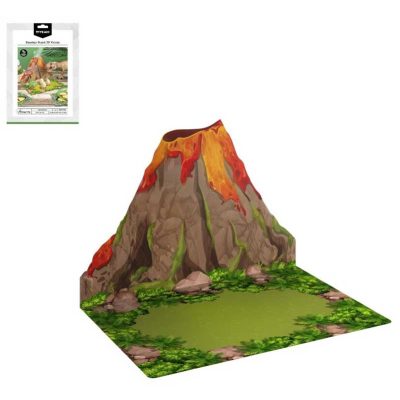 Δίσκος για Σνακ 3D Ηφαίστειο