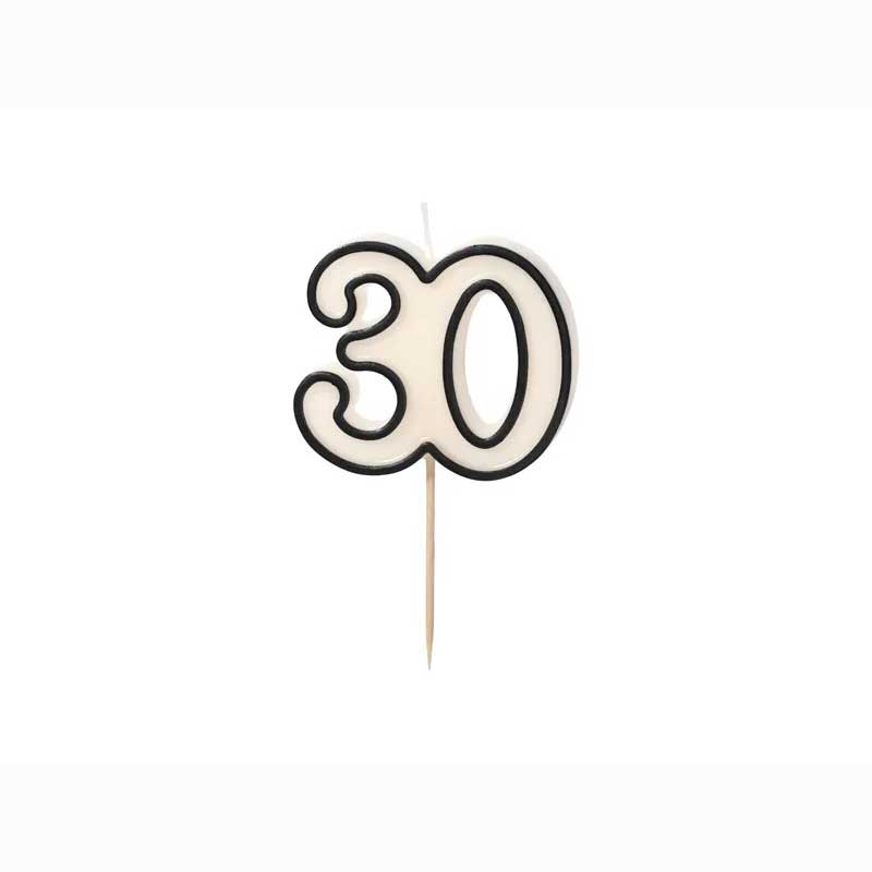 Κεράκι γενεθλίων 30 Κεράκι γενεθλίων 30