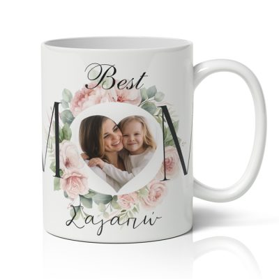 Κούπα Best Mom με φωτογραφία
