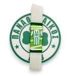 Λαμπάδα Παναθηναϊκός Αρωματική με Ξύλινο Κάδρο