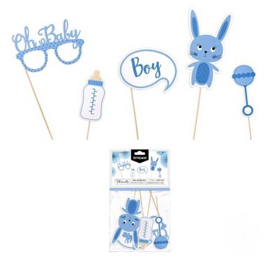 PhotoBooth Props Baby Boy 5τεμ
