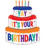 49 Μπαλόνι τεράστια Τούρτα γενεθλίων