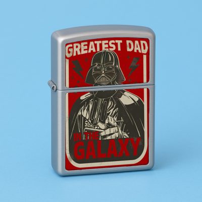 Αναπτήρας Μεταλλικός Τύπου Zippo - Greatest DAD In The Galaxy
