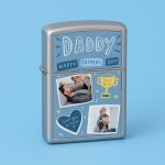 Αναπτήρας Μεταλλικός Τύπου Zippo - Happy Father's Day