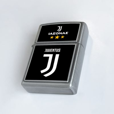 Αναπτήρας Μεταλλικός Τύπου Zippo - Juventus