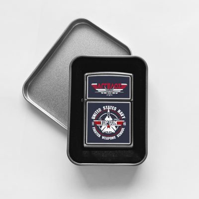 Αναπτήρας Μεταλλικός Τύπου Zippo - Top Gun Weapons School