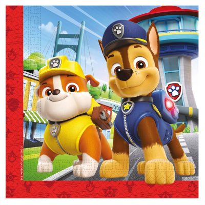 Χαρτοπετσέτες Paw Patrol - Rescue Heroes 20 τεμ