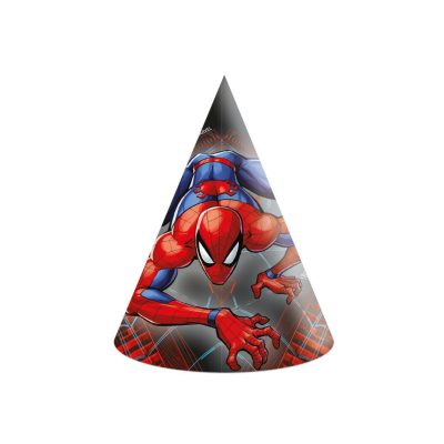 Καπελάκια πάρτυ Spiderman - World of Web 6 τεμ