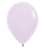 Λιλά Pastel Matte λάτεξ Μπαλόνι