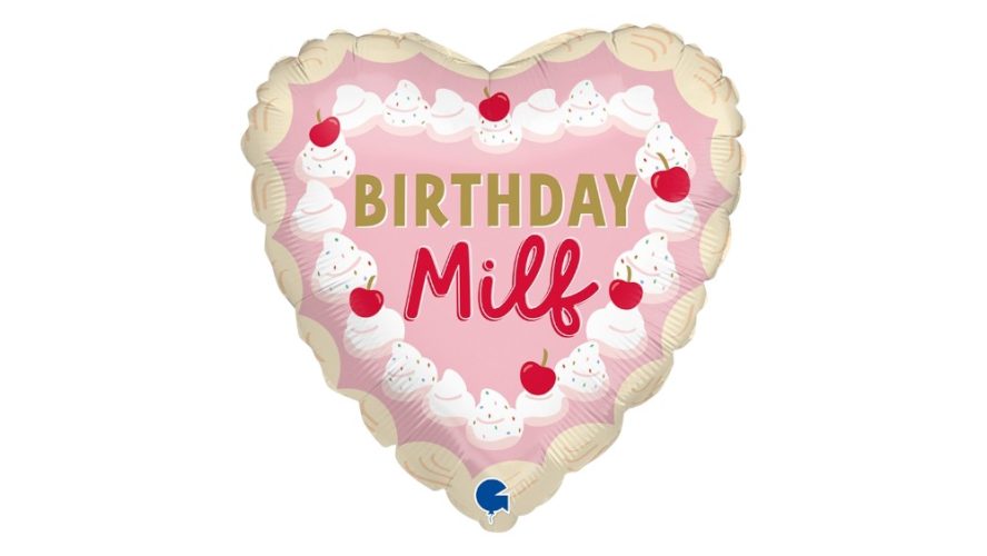 Μπαλόνι γενεθλίων φουσκωμένο milf