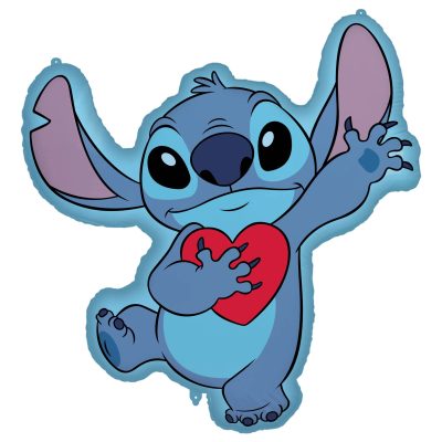33 Μπαλόνι Stitch καρδιά