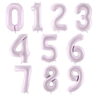 Μπαλόνια Αριθμοί Λιλά 86 cm - 34