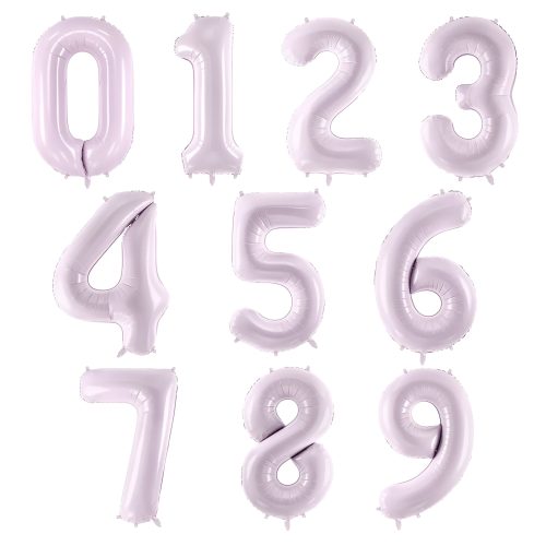 Μπαλόνια Αριθμοί Λιλά 86 cm - 34