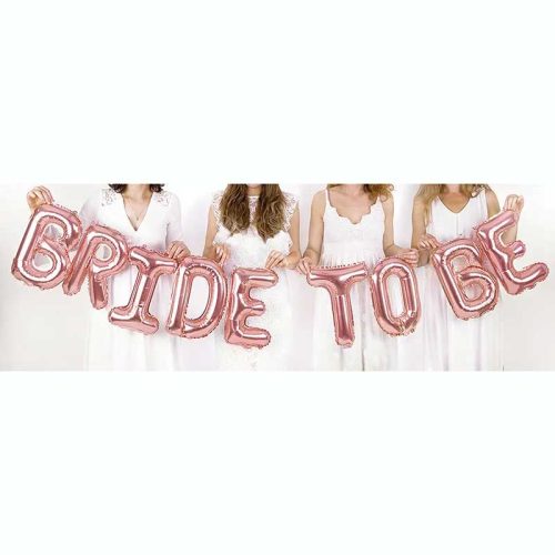 Μπαλόνια ροζ χρυσό Bride to Be