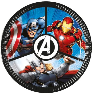 Πιάτα γλυκού Avengers - Evergreen 8 τεμ