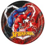 Πιάτα γλυκού Spiderman - World of Web 8 τεμ