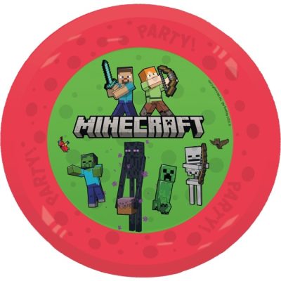 Πιάτα πολλαπλών χρήσεων - Minecraft 4 τεμ