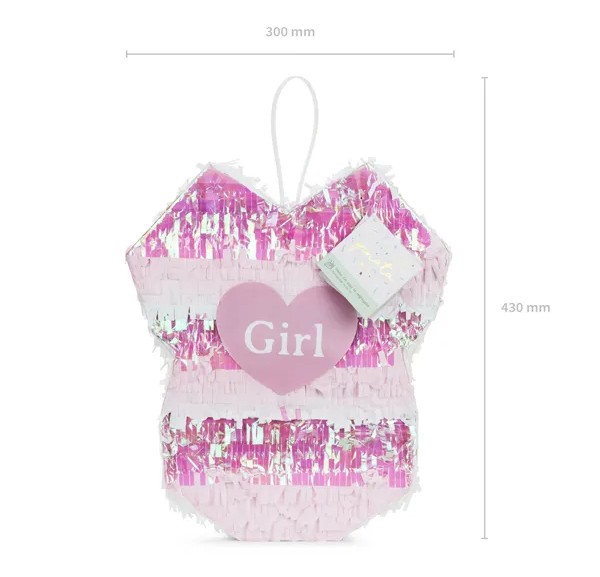 Πινιάτα Φορμάκι για Gender reveal - Boy or Girl