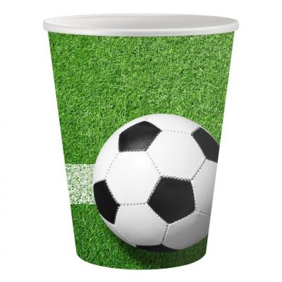 Ποτήρια πάρτυ μπάλες Ποδοσφαίρου 6 τεμ