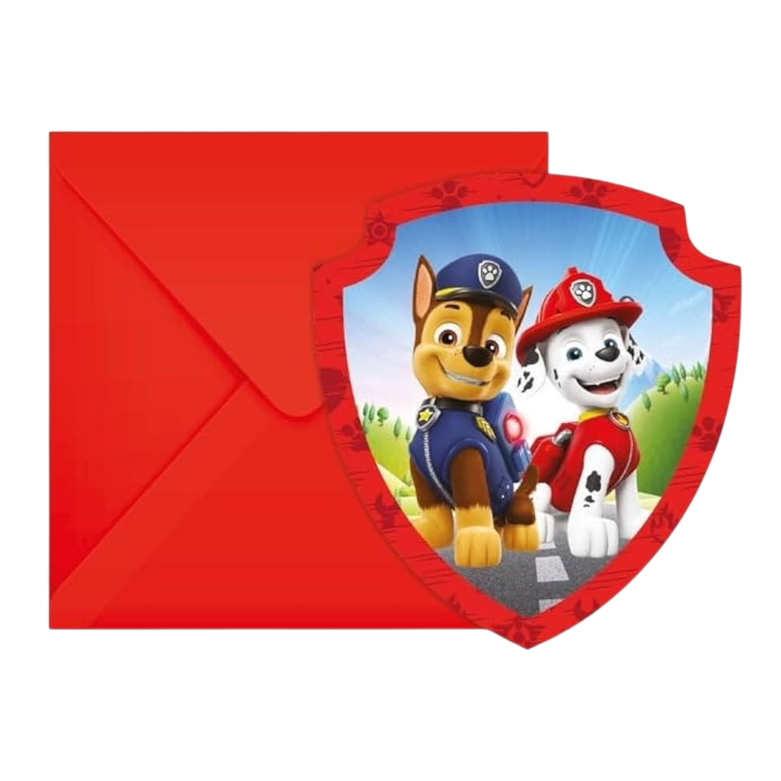 Προσκλήσεις πάρτυ Paw Patrol - Rescue Heroes 6 τεμ Προσκλήσεις πάρτυ Paw Patrol - Rescue Heroes 6 τεμ