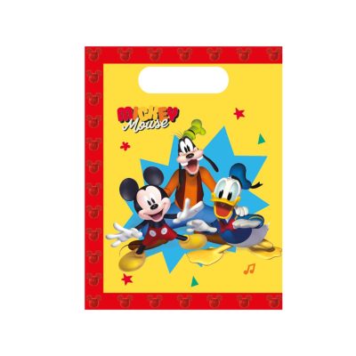 Σακουλάκια για δώρα Mickey 4 τεμ
